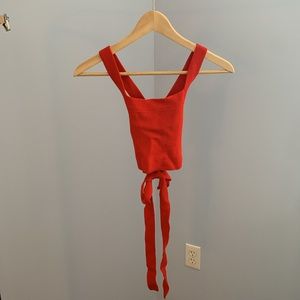 ARITZIA/WILFRED - CROPPED KNIT TOP